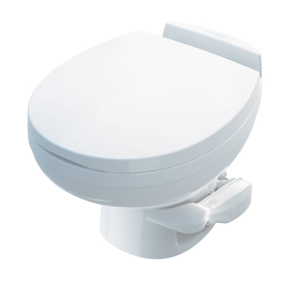 Thetford Thetford 42174 Aqua-Magic Residence RV Toilet with Water Saver - Low Profile, White 42174